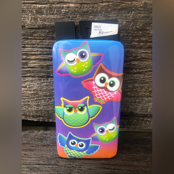 NWT Owls wallet Owl security wallet - Picture 2 of 5
